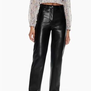 Aritzia The Melina Pant leather Size 4